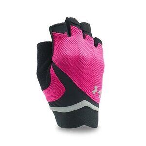 Under Armour Women's CS Flux Training Gloves in Pink and Black Size XS